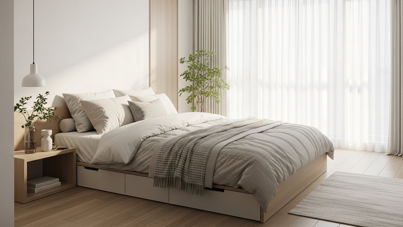 25 Smart Storage Bed Designs That Clear Clutter Fast