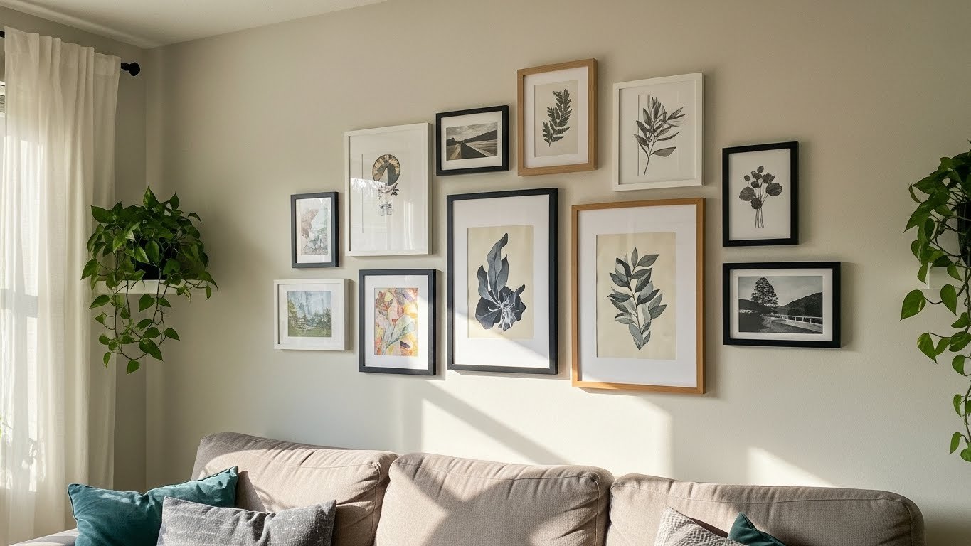 26 Artistic Living Room Display Ideas That Turn Walls Into Galleries