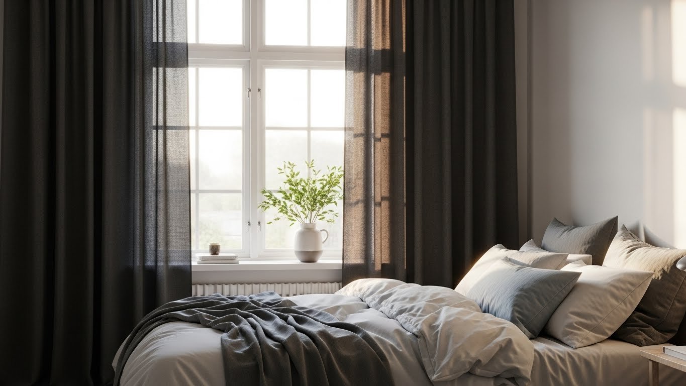 27 Blackout Curtain Ideas That Make Any Space Cozy & Light-Controlled