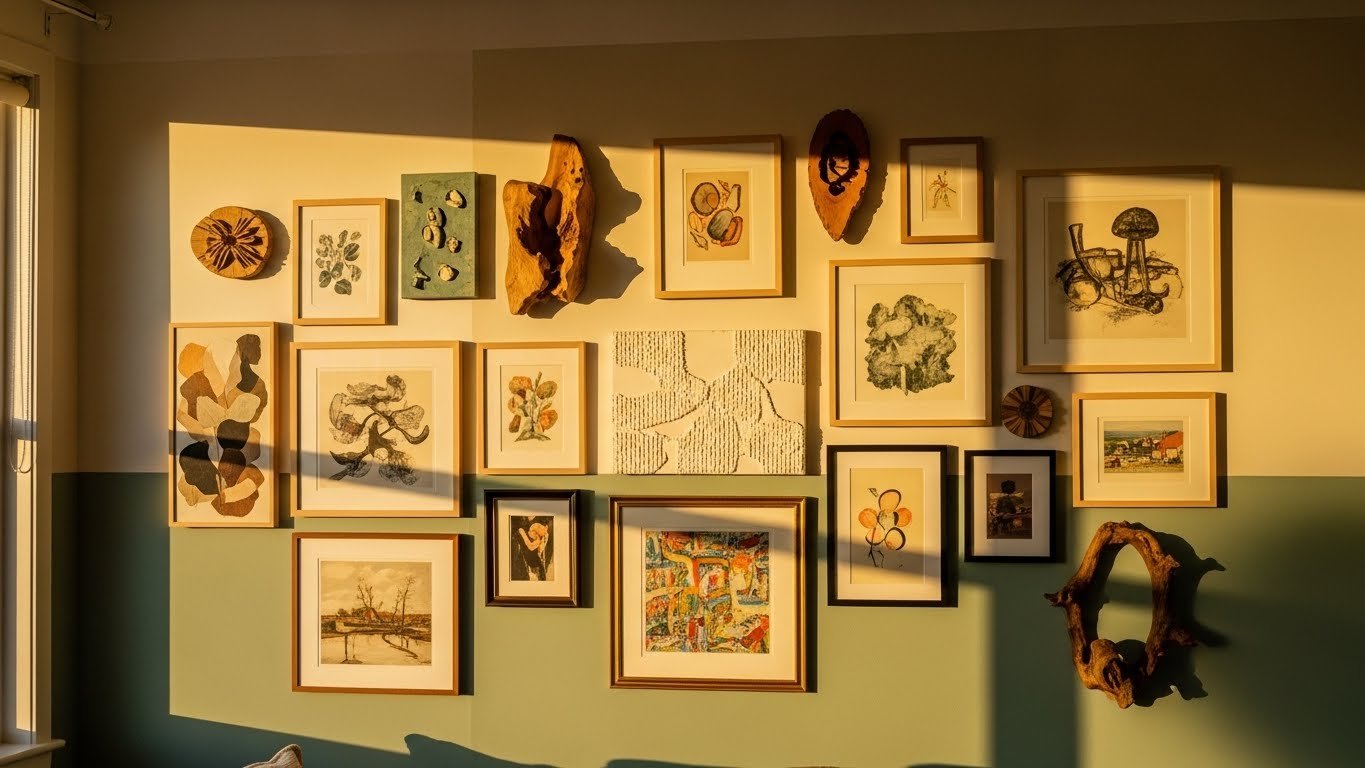 26 Artistic Wall Installation Ideas That Turn Interiors Into Galleries