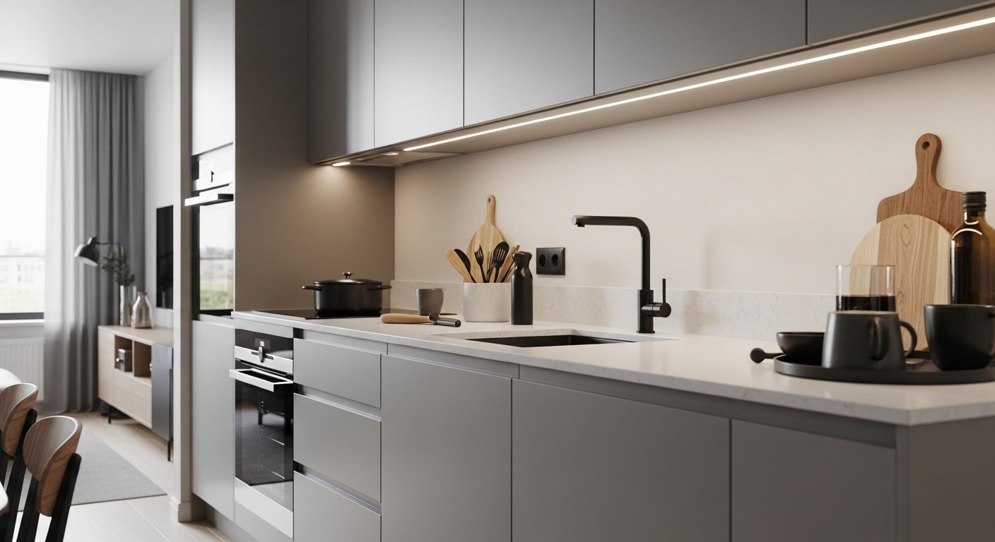 15 Sleek Long Narrow Modern Kitchen Ideas You’ll Love