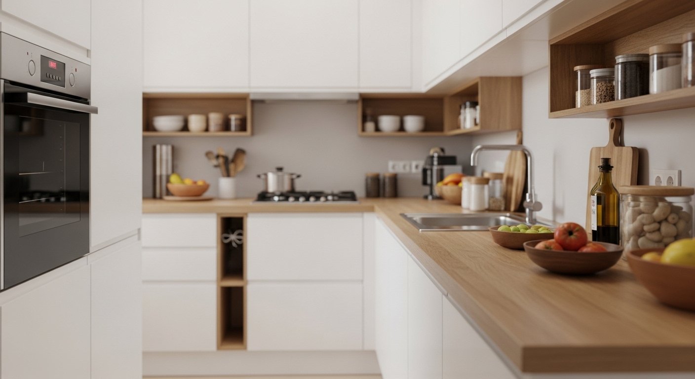 17 Chic Contemporary Long Narrow Kitchen Ideas