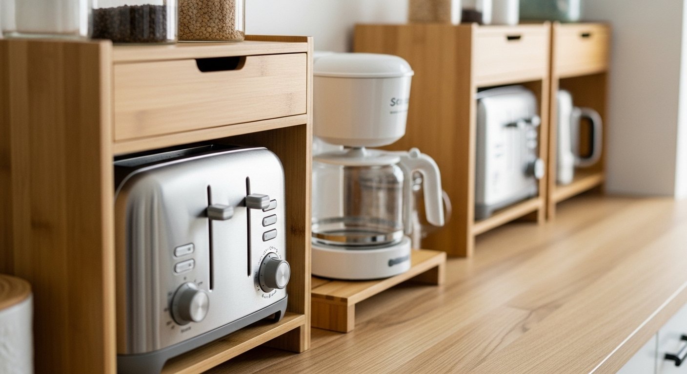 21 Smart Counter Space Ideas for Long Narrow Kitchen