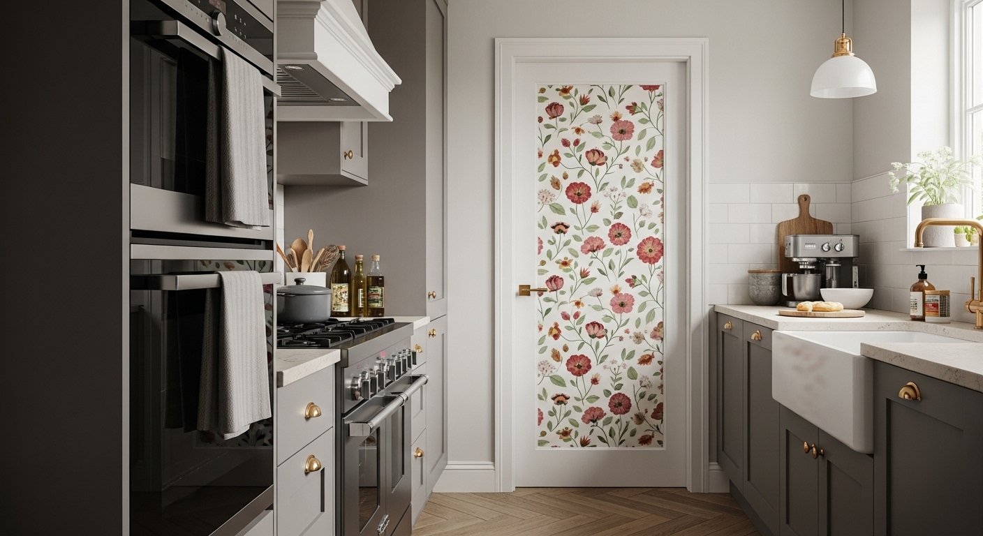 How to Decor Long Narrow Kitchen Door
