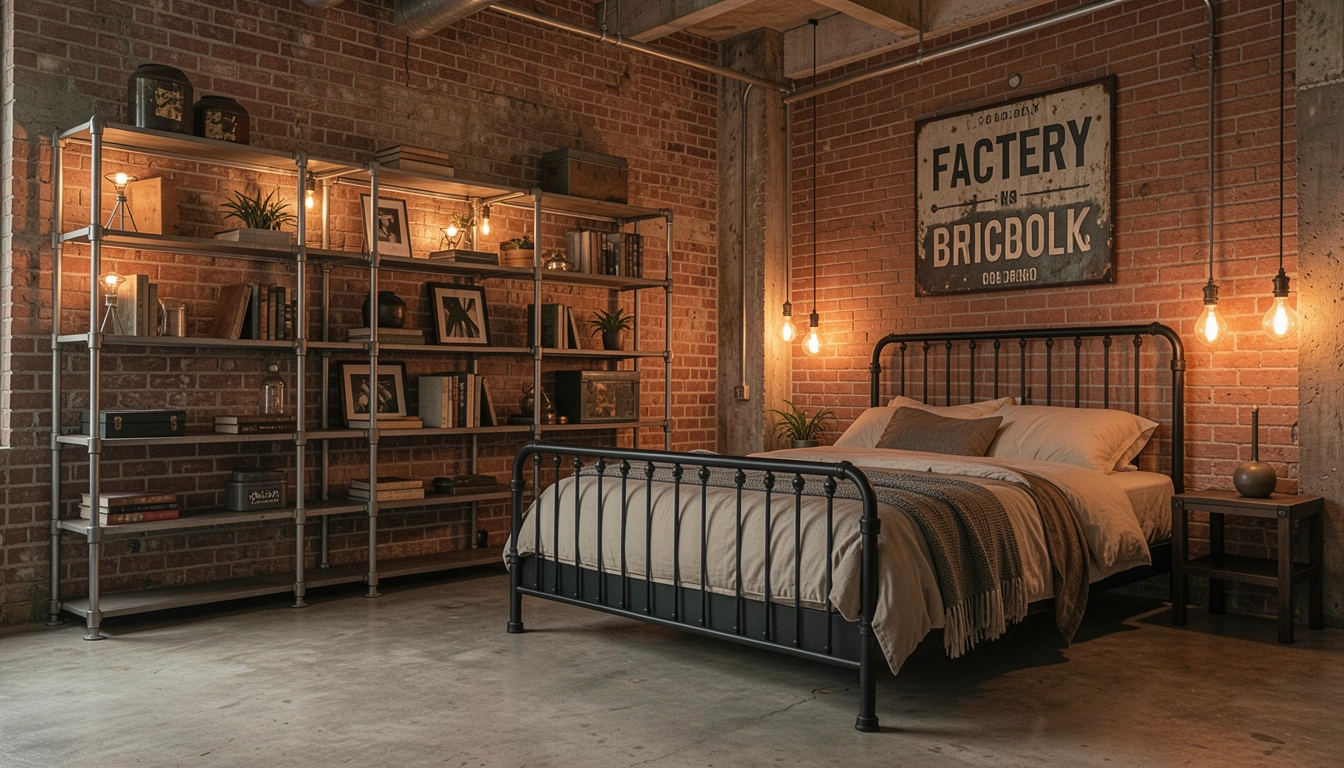 25 Industrial Bedroom Ideas With Raw, Urban Charm