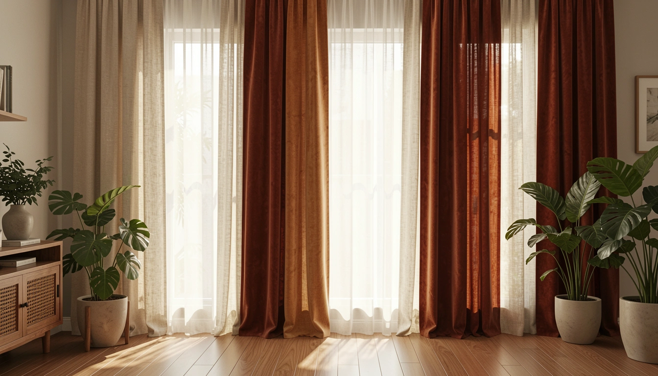 26 Textured Curtain Ideas That Add Warmth & Dimension