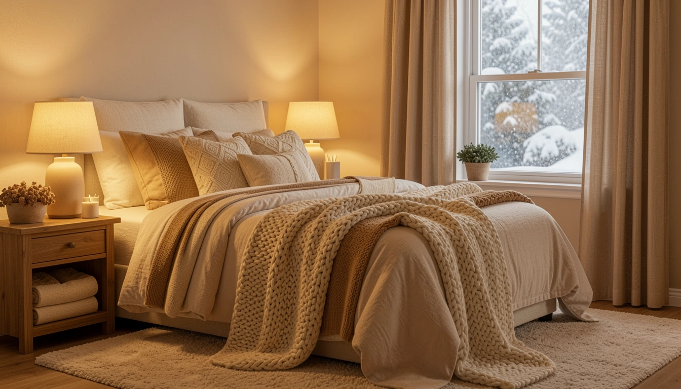 27 Warm Bedroom Aesthetic Ideas That Make Winter Cozier
