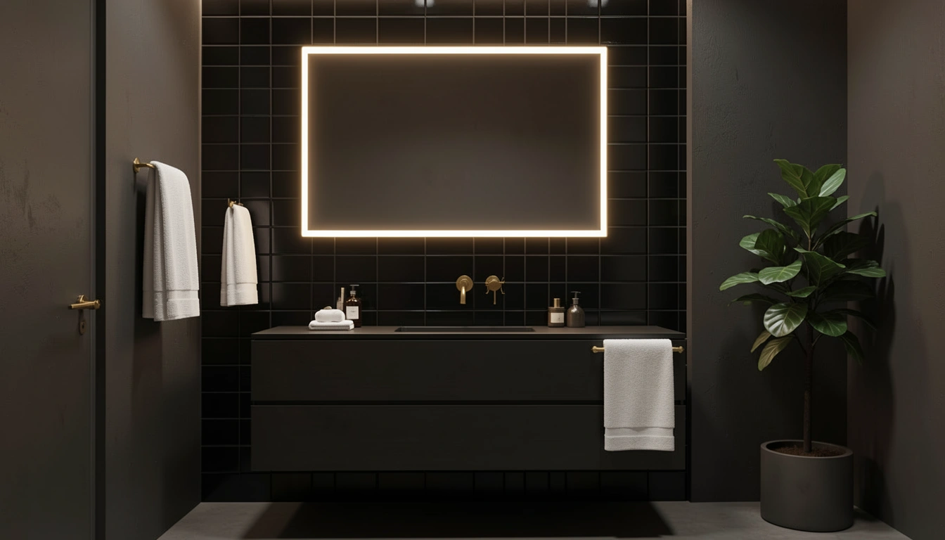 24 Black Tile Bathroom Aesthetic Ideas That Look Bold & Chic