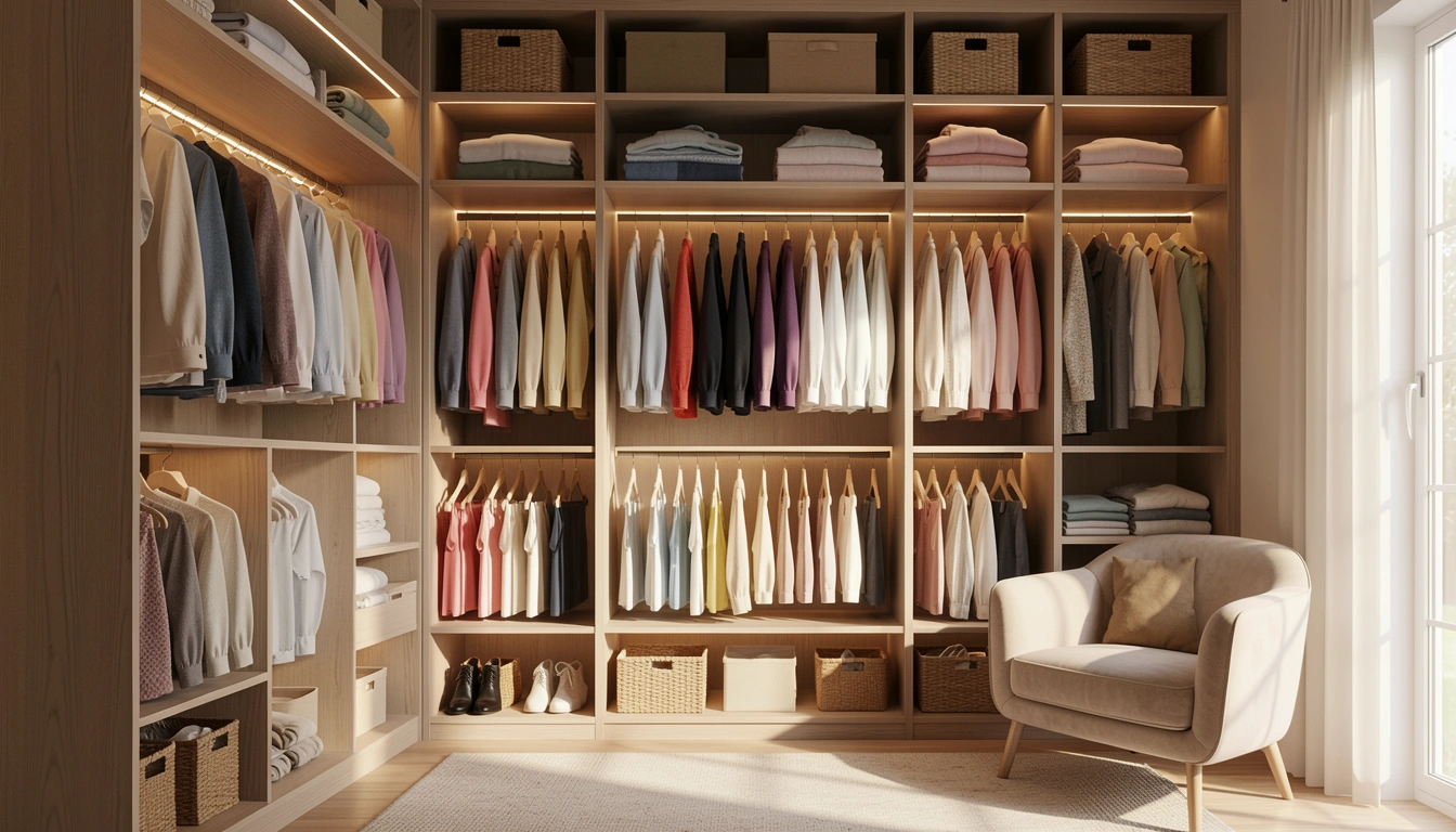 26 Wardrobe Organisation Ideas That Make Mornings Stress-Free
