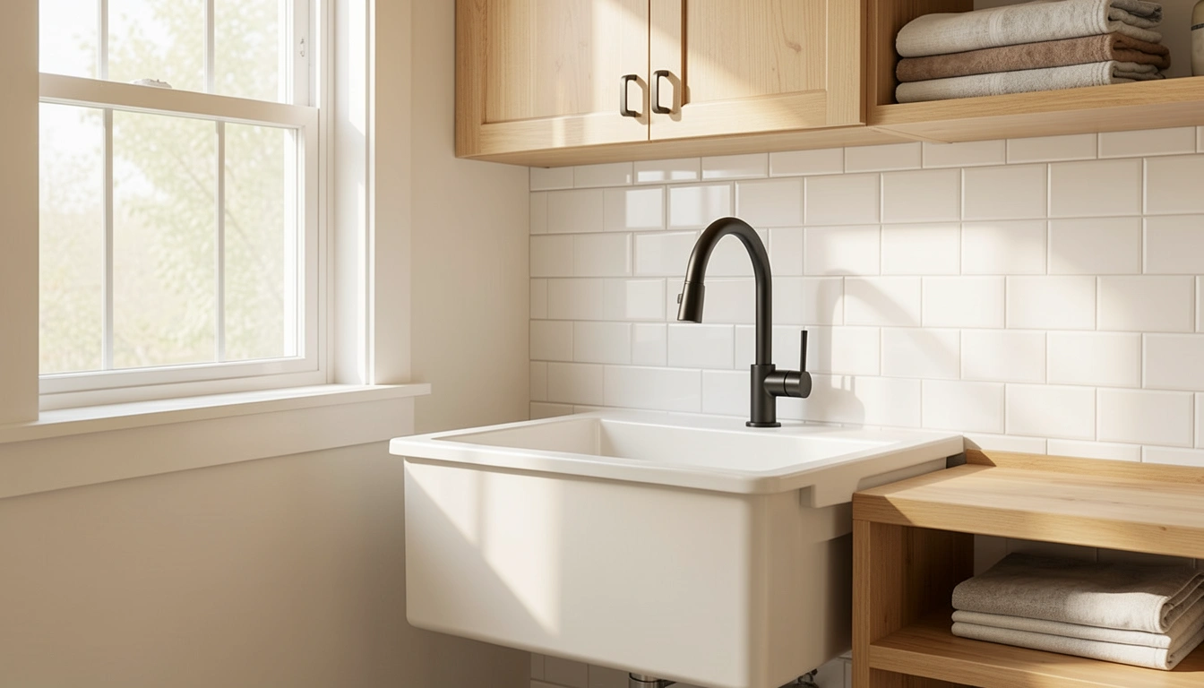 24 Stylish Laundry Sink Ideas That Upgrade Your Space