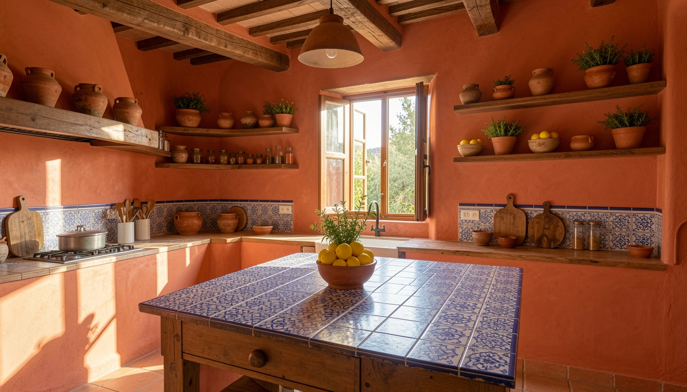25 Mediterranean Kitchen Ideas Full of Warm Colors & Texture