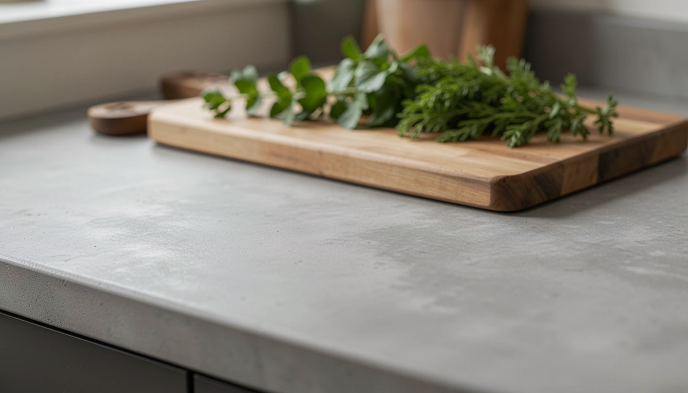 17 Elegant Grey Concrete Countertops Kitchen Ideas