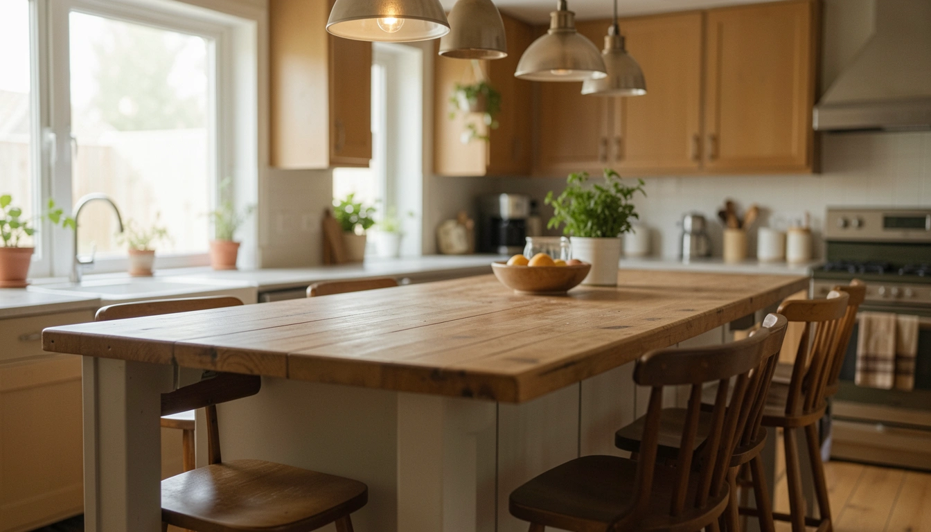 15 Stylish Kitchen Island Table with Breakfast Bar Ideas