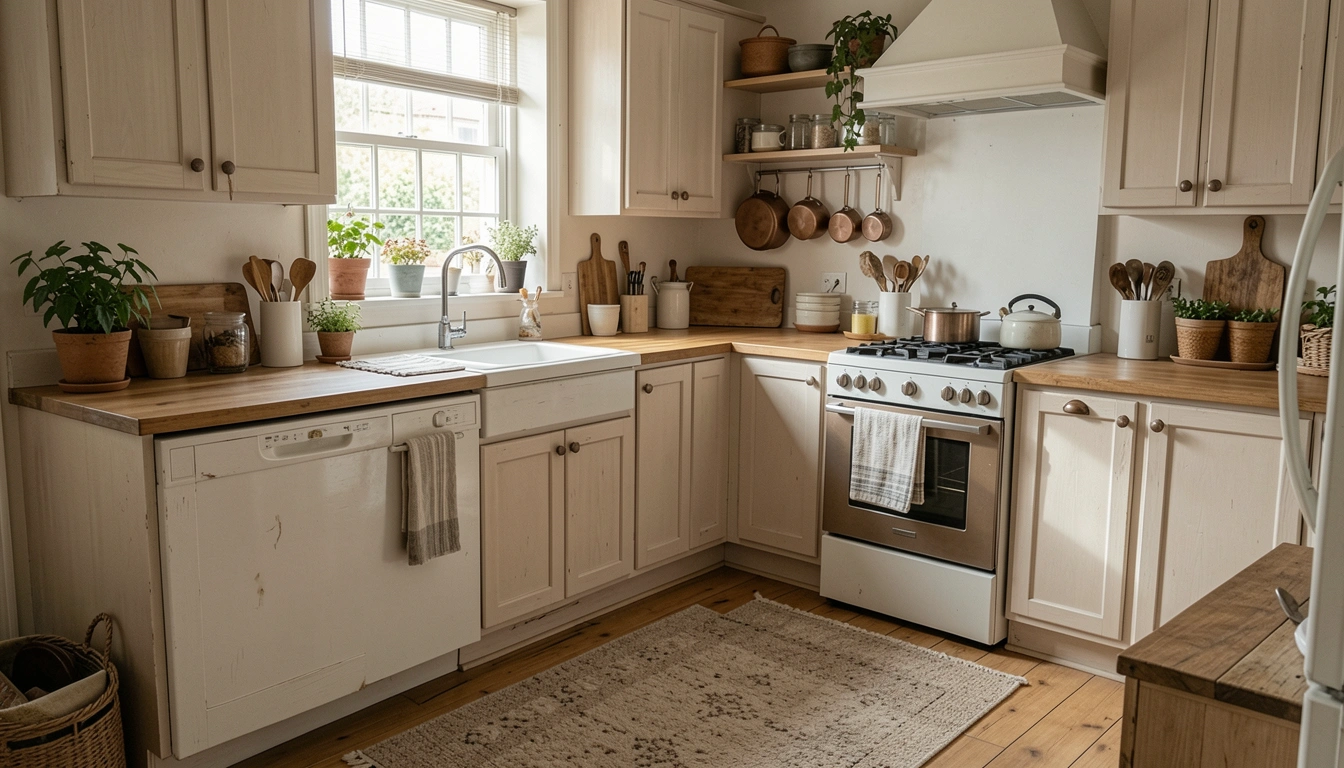 How to Decorate Kitchen Corner Floor
