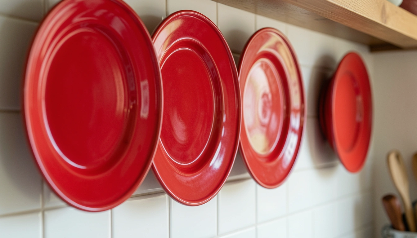 10 Vibrant Red Kitchen Wall Decor Ideas