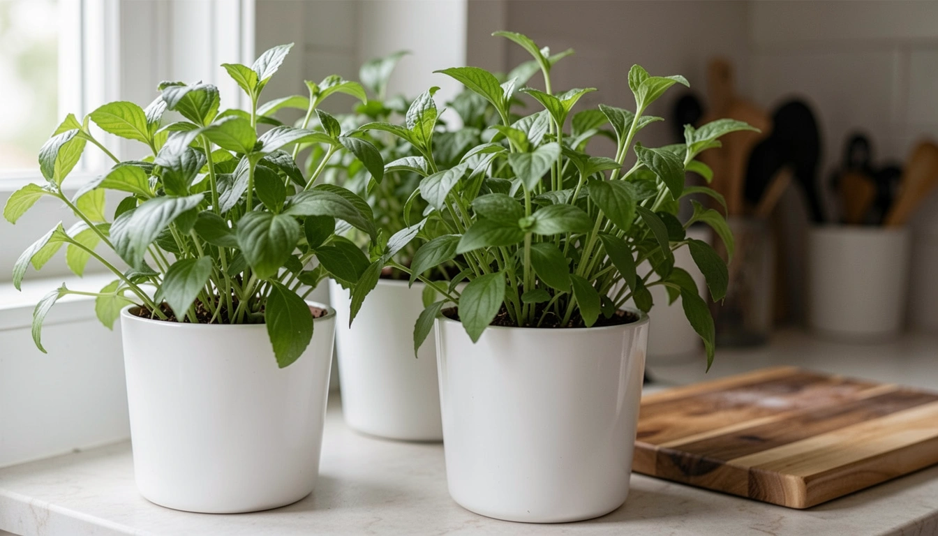 10 Natural White Kitchen Decor Plants Ideas