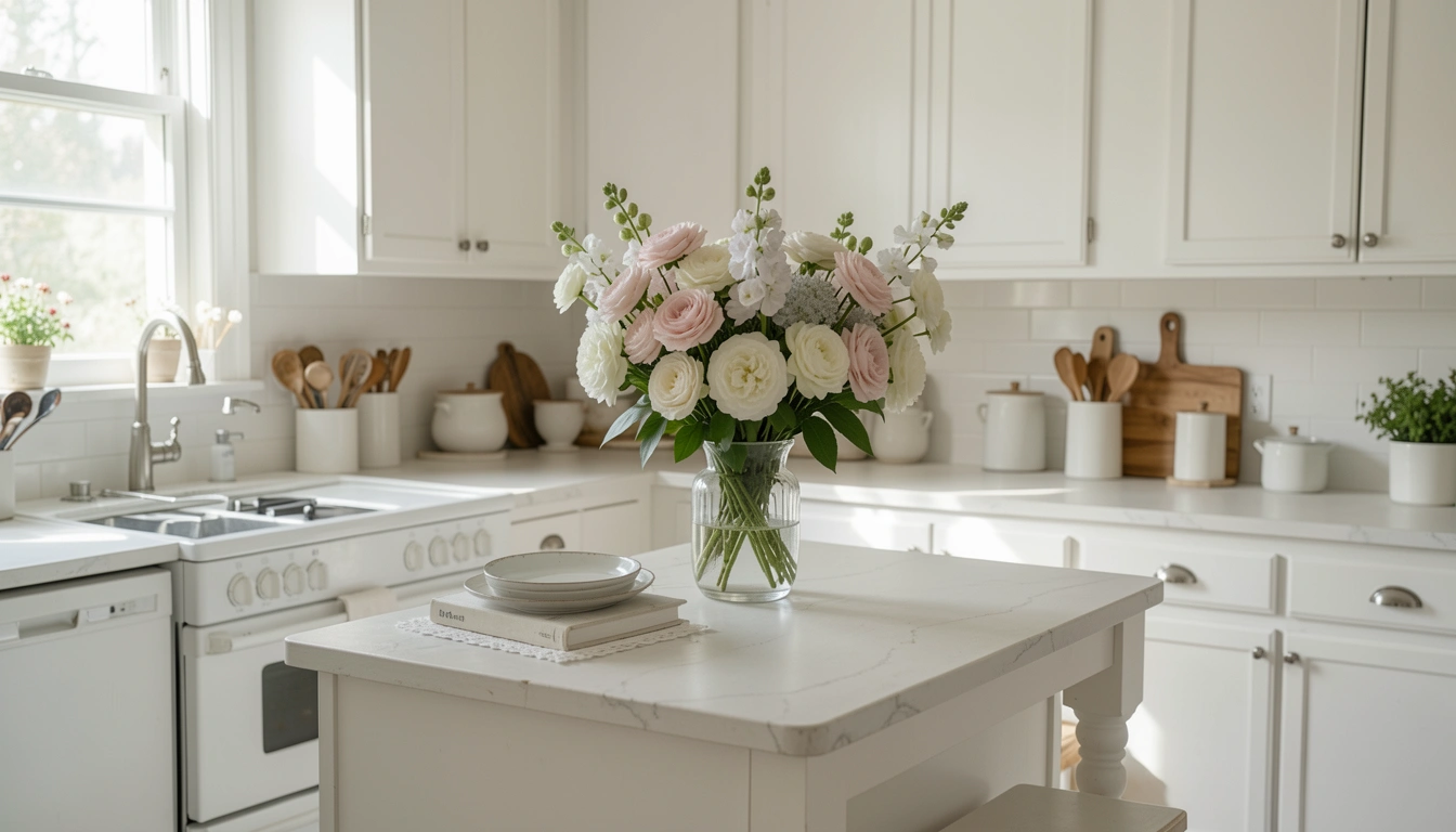 How to Make White Kitchen Flower