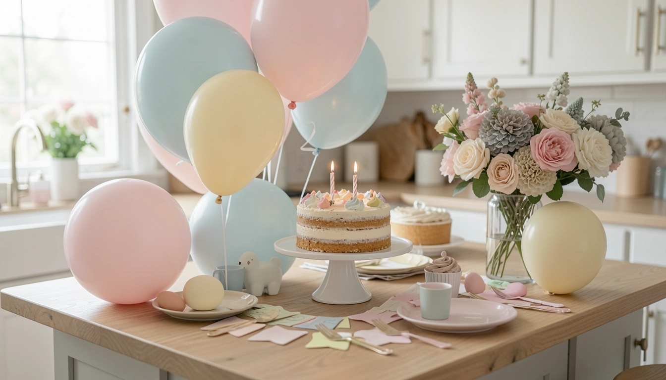 7 Cute Kitchen Island Birthday Decor Ideas