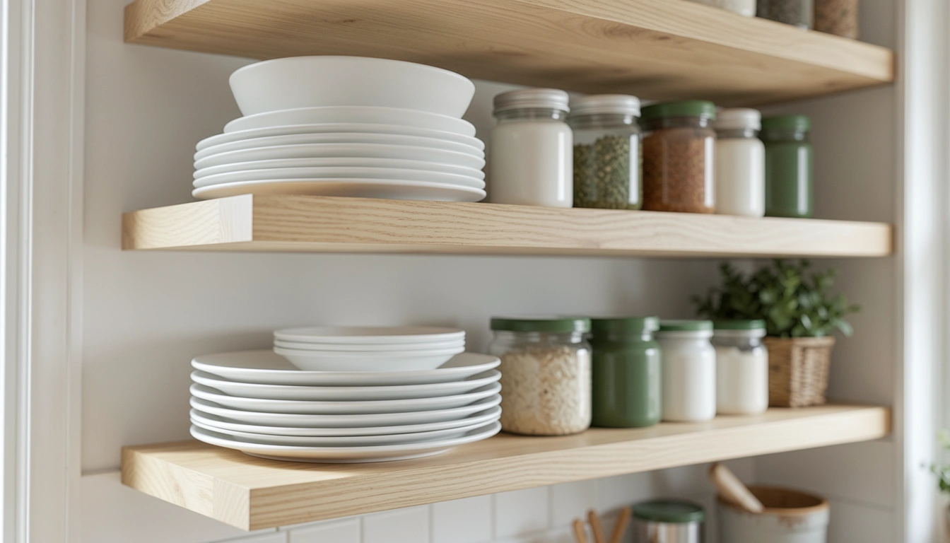 11 Smart Kitchen Shelving Ideas to Maximize Space