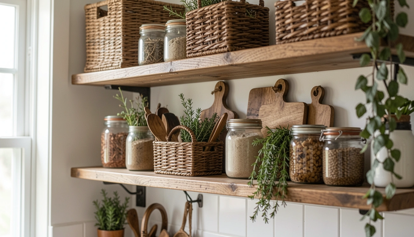 15 Rustic Rustic Kitchen Shelf Decor Ideas You’ll Love