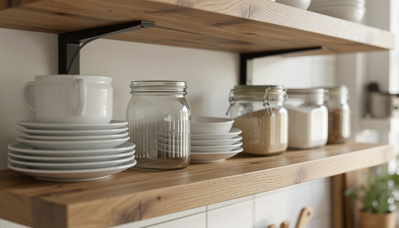 17 Budget Kitchen Shelving Ideas That Save Money