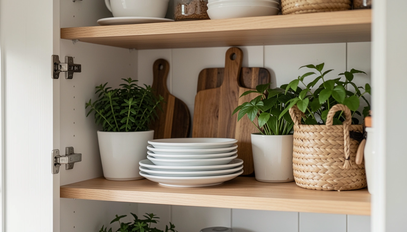 11 Chic Apartment Kitchen Shelf Ideas
